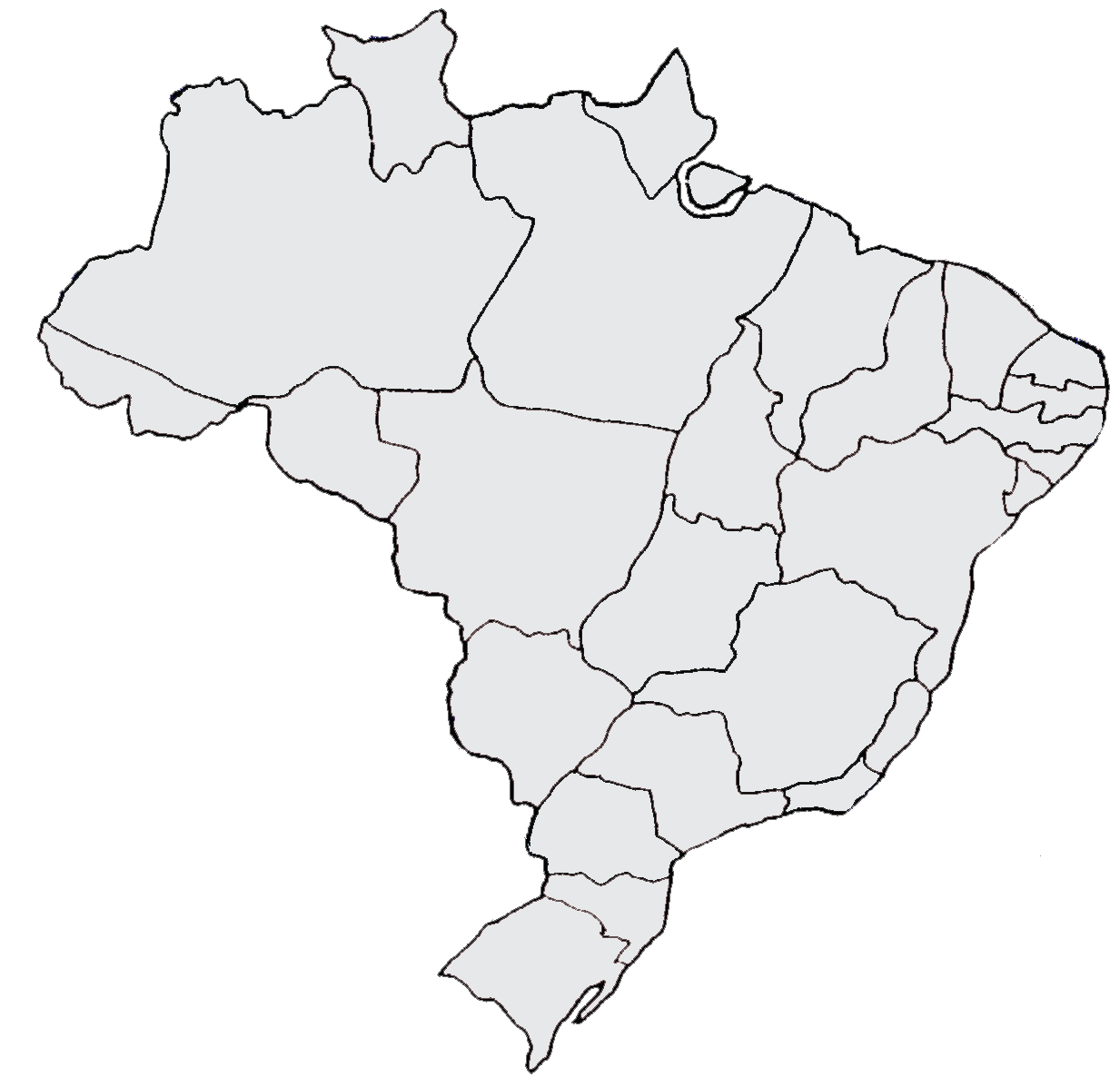 Mapa do Brasil